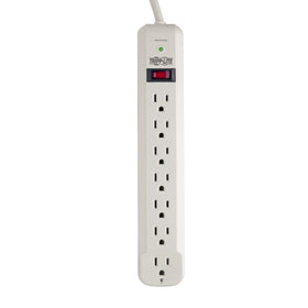 TRIPP LITE spaced outlet with large adapter plugged in avoiding blocked sockets