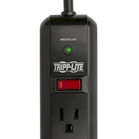TRIPP LITE TLP712B black housing blends with modern office setups.