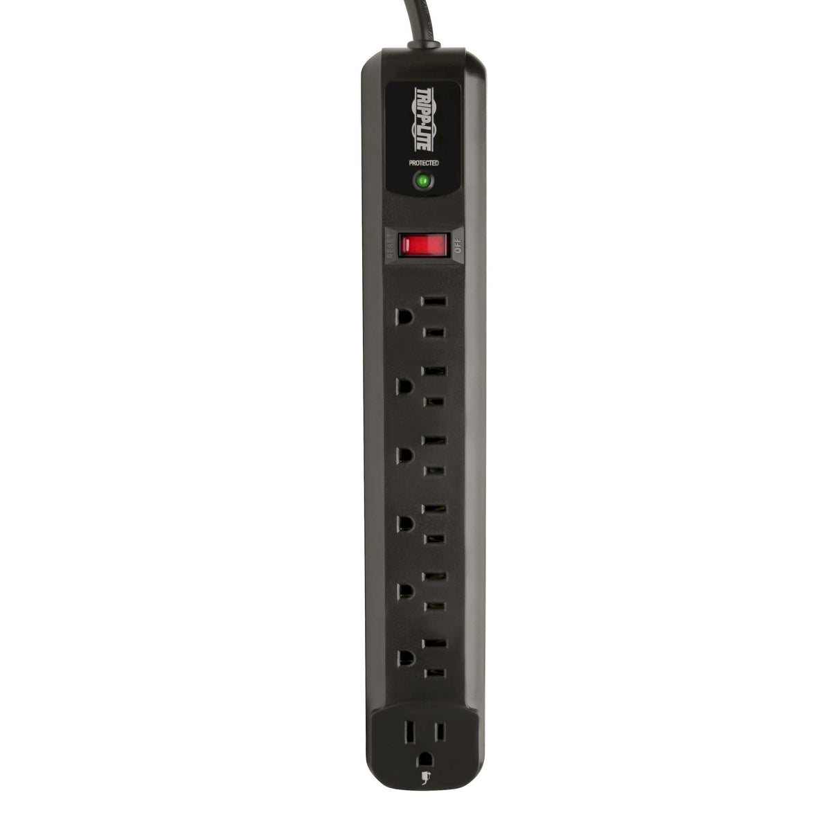 TRIPP LITE TLP74RB black housing blends with modern desks