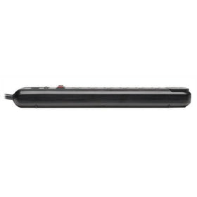 Tripp Lite TLP76RBTEL mounting tabs enable secure placement.