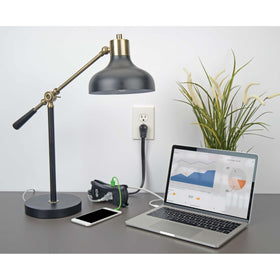 TRIPP LITE flat right-angle plug close-up for tight spaces benefit