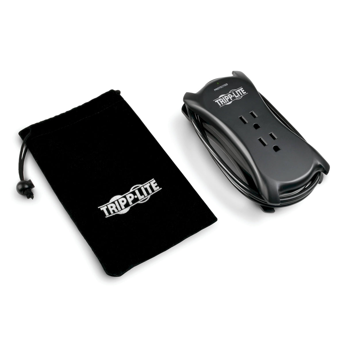TRIPP LITE three outlets including spaced outlet for bulky adapters