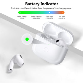 TRLYKD AirPods 4 Gen4 case on wireless charger for convenient top-ups.