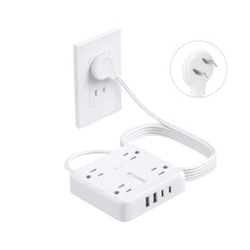 TROND 2-prong to 3-prong outlet adapter for older homes