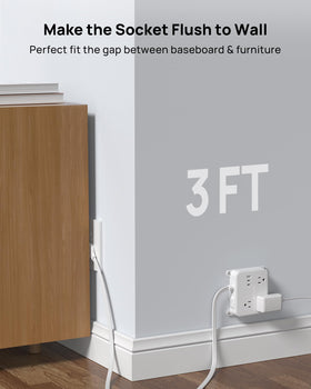 TROND power strip with USB-C ports for multiple devices