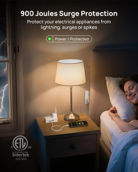 TROND 900J surge protection safeguards electronics from spikes