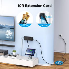 TROND closeup of USB‑A and USB‑C ports highlighting fast convenient charging