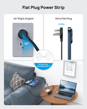 TROND closeup of PD35W USB‑C GaN III detachable charger highlighting fast-charging capability