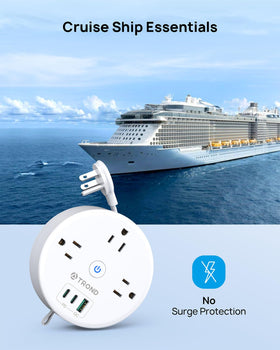 TROND five-foot retractable cord adapts to your space