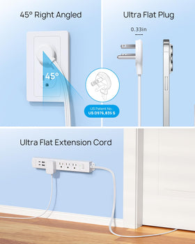TROND fire-retardant shell keeps outlets safe and reliable