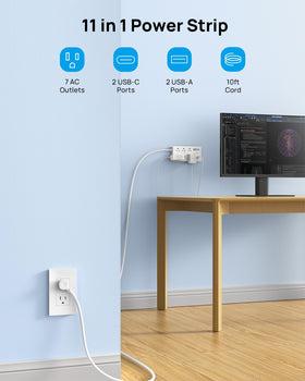 TROND right-angle flat plug closeup prevents blocked sockets and simplifies placement