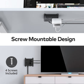 TROND desk charging station in lifestyle scene for organized workspace