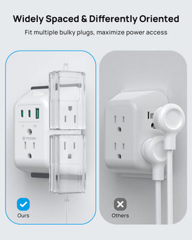TROND safety features include overload protection to help guard connected devices.