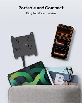 TROND packaging with included screws illustrating easy wall-mount setup