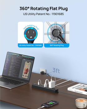 TROND surge protection guards devices with 1440J rating.