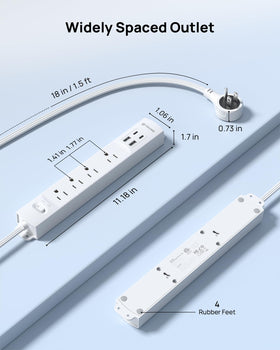 TROND USB-C ports provide fast charging for newer devices