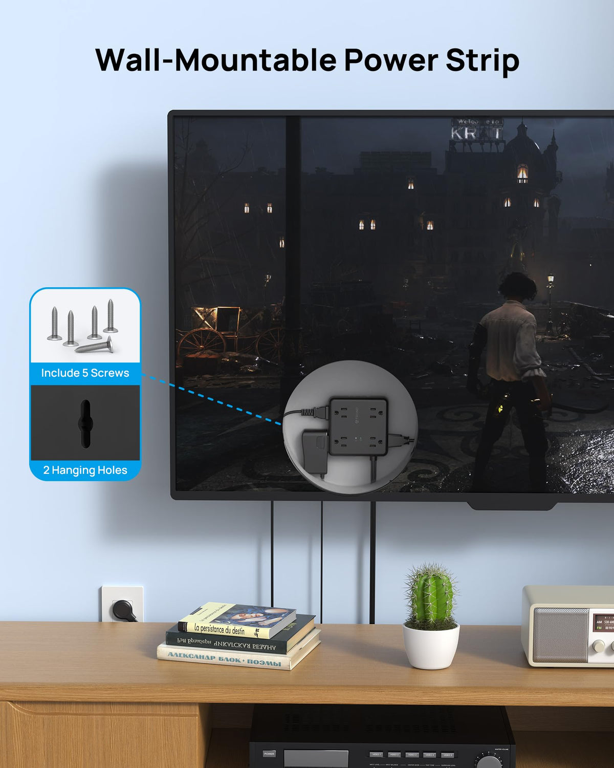 TROND surge protection LED indicates active safety and circuit protection.