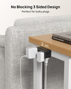 TROND top view displaying six outlets and four USB ports for versatility