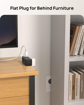 TROND installed in RV tabletop for tidy travel-friendly power access