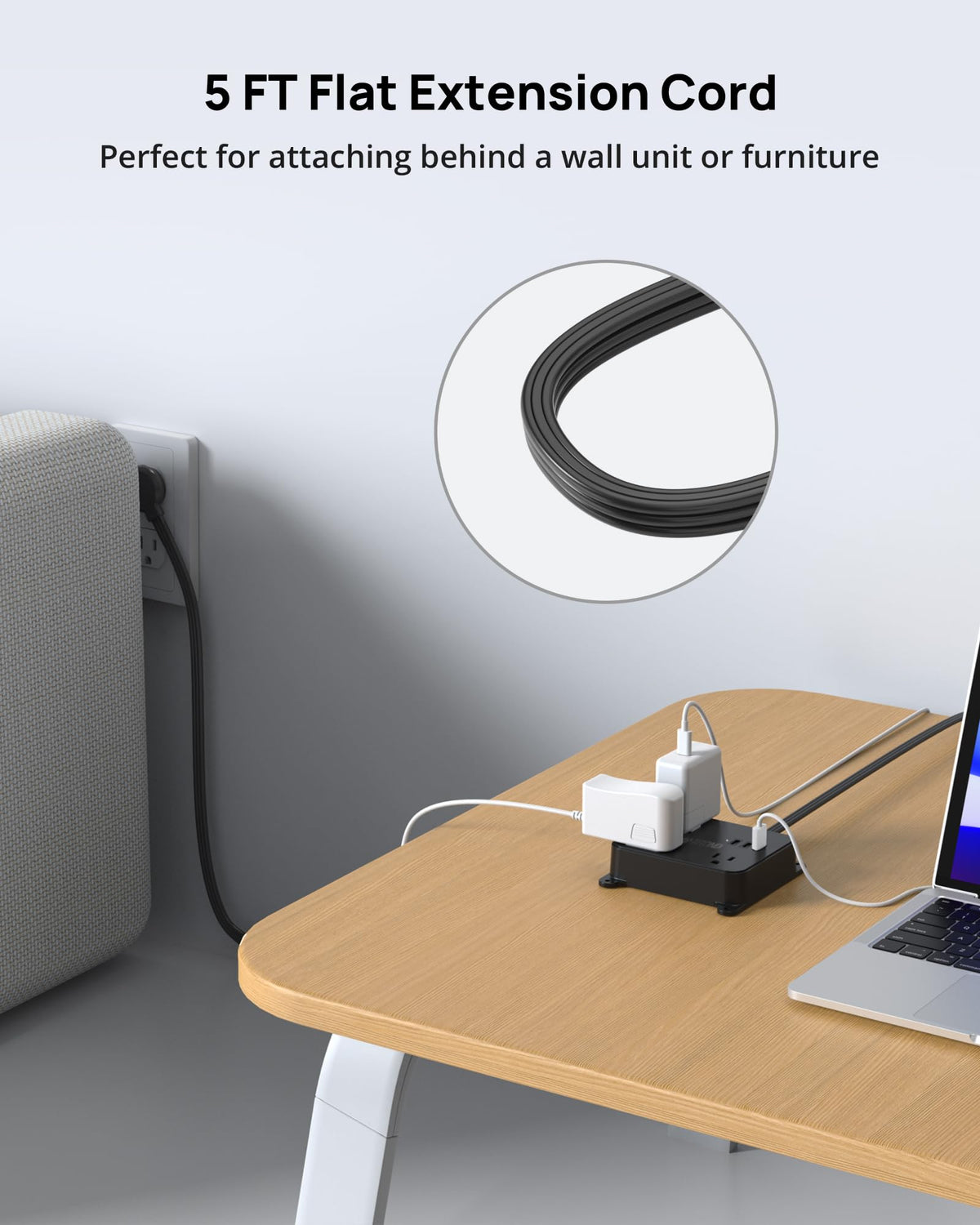 TROND USB-C ports delivering up to 3.0 A for devices