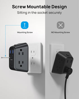 TROND polarized plug ideal for non-grounded outlets in older homes.
