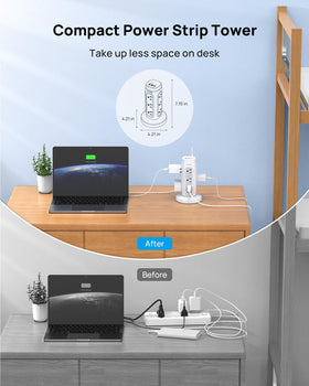TROND USB ports closeup highlighting PD 20W and fast charging convenience