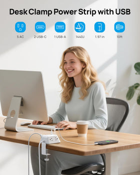 TROND detail of USB-C and USB-A ports for fast charging convenience