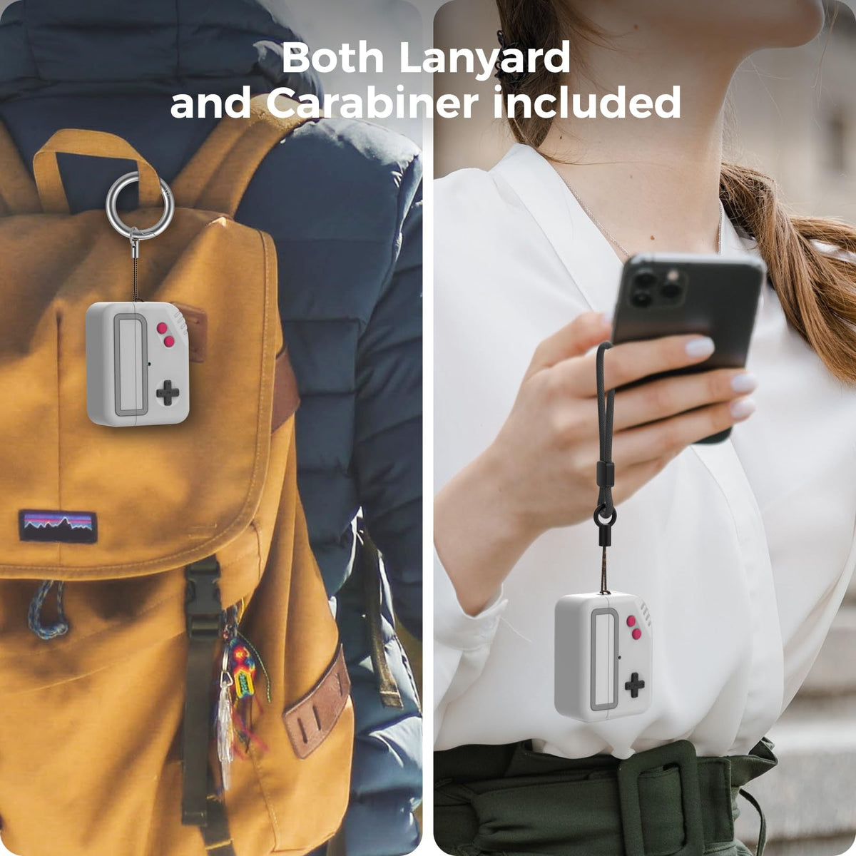 TRONWIN AirPods Pro 2 case with carabiner keeps them secure