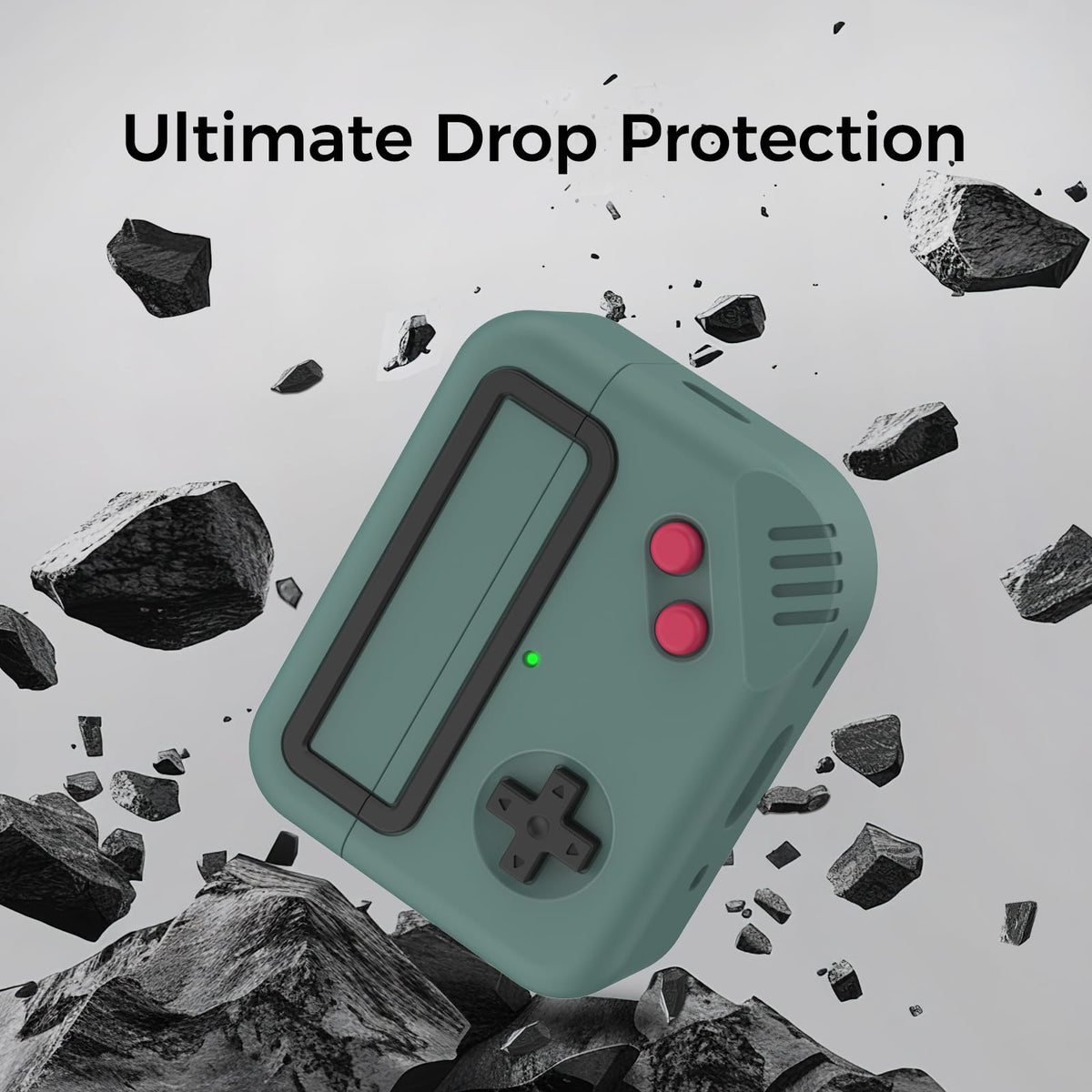 TRONWIN AirPods Pro 2 case Pine Green color for stylish everyday use