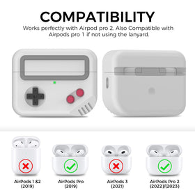 TRONWIN AirPods Pro 2 case game-machine side view highlights design and grip