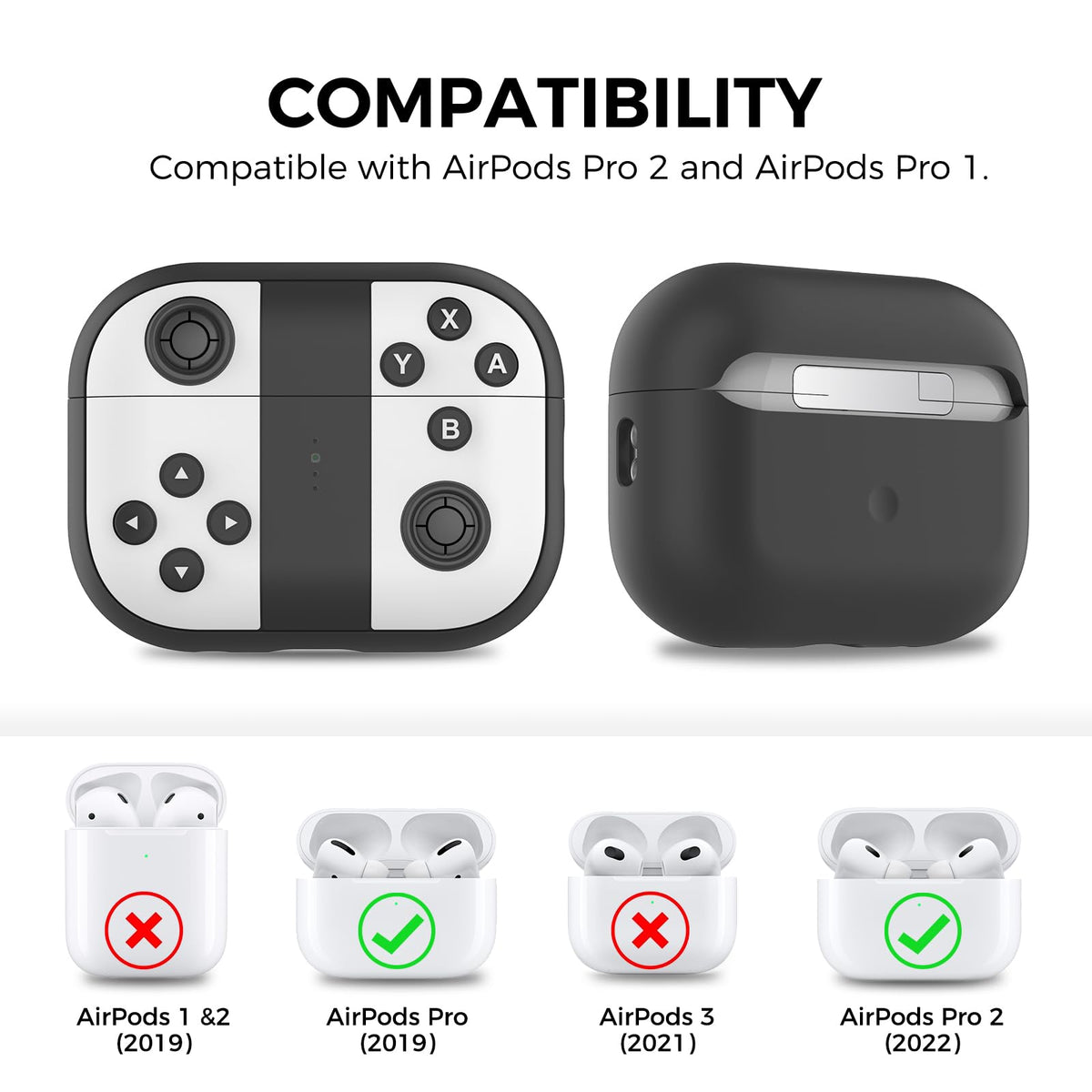 TRONWIN AirPods Pro case with MagSafe compatibility for easy charging.