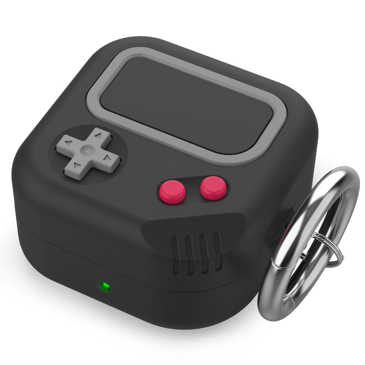 TRONWIN front view showing case protecting Galaxy Buds and easy carry