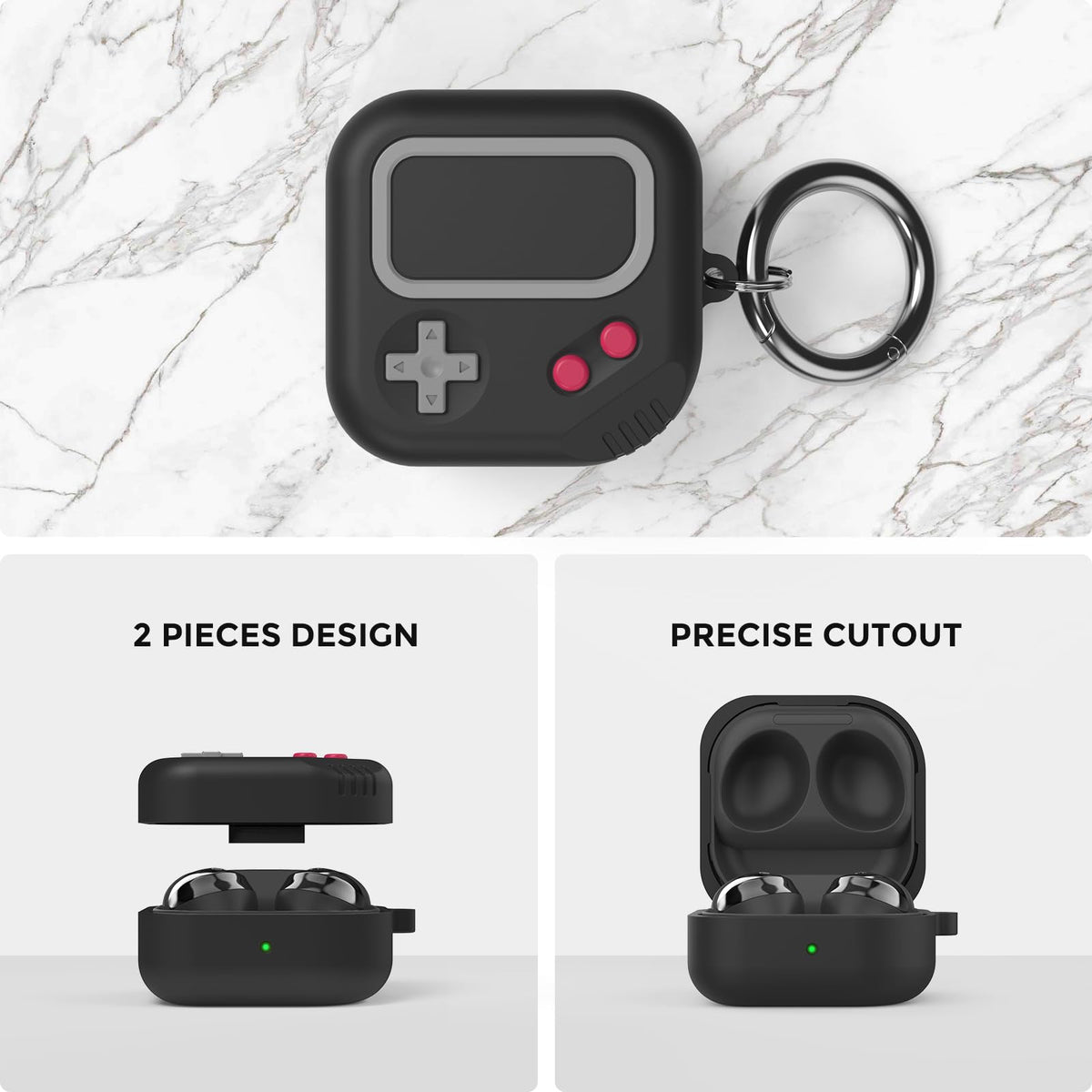 TRONWIN side view highlighting precise cutouts and charging access