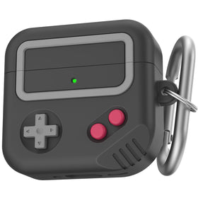 TRONWIN AirPods 4 case front view with retro game design for protection