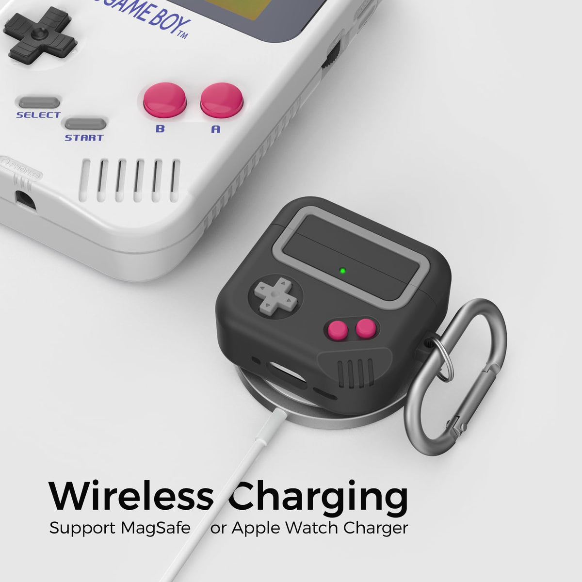 TRONWIN AirPods 4 case port access shows USB-C compatibility
