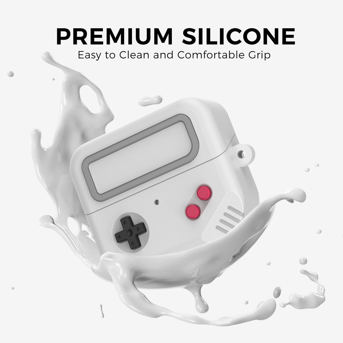 TRONWIN silicone texture detail highlighting shock absorption benefit