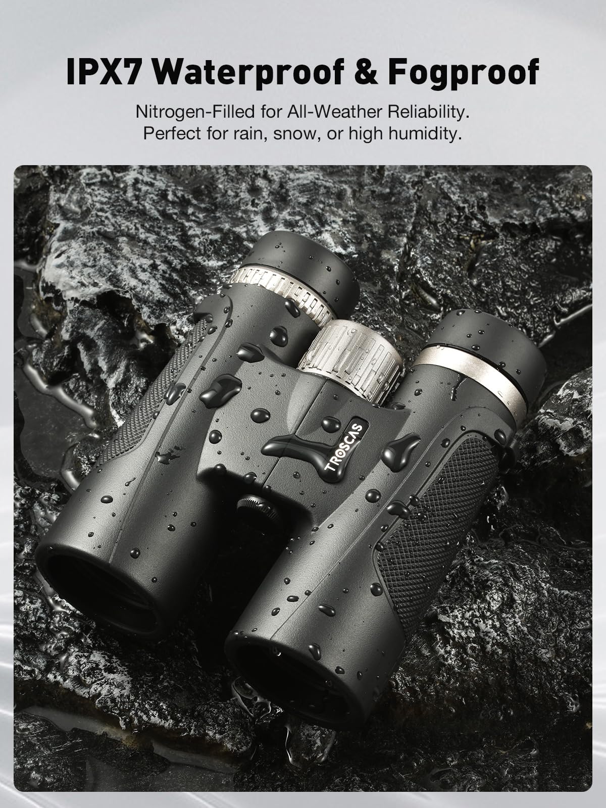 TROSCAS aimed at night sky to illustrate stargazing capability