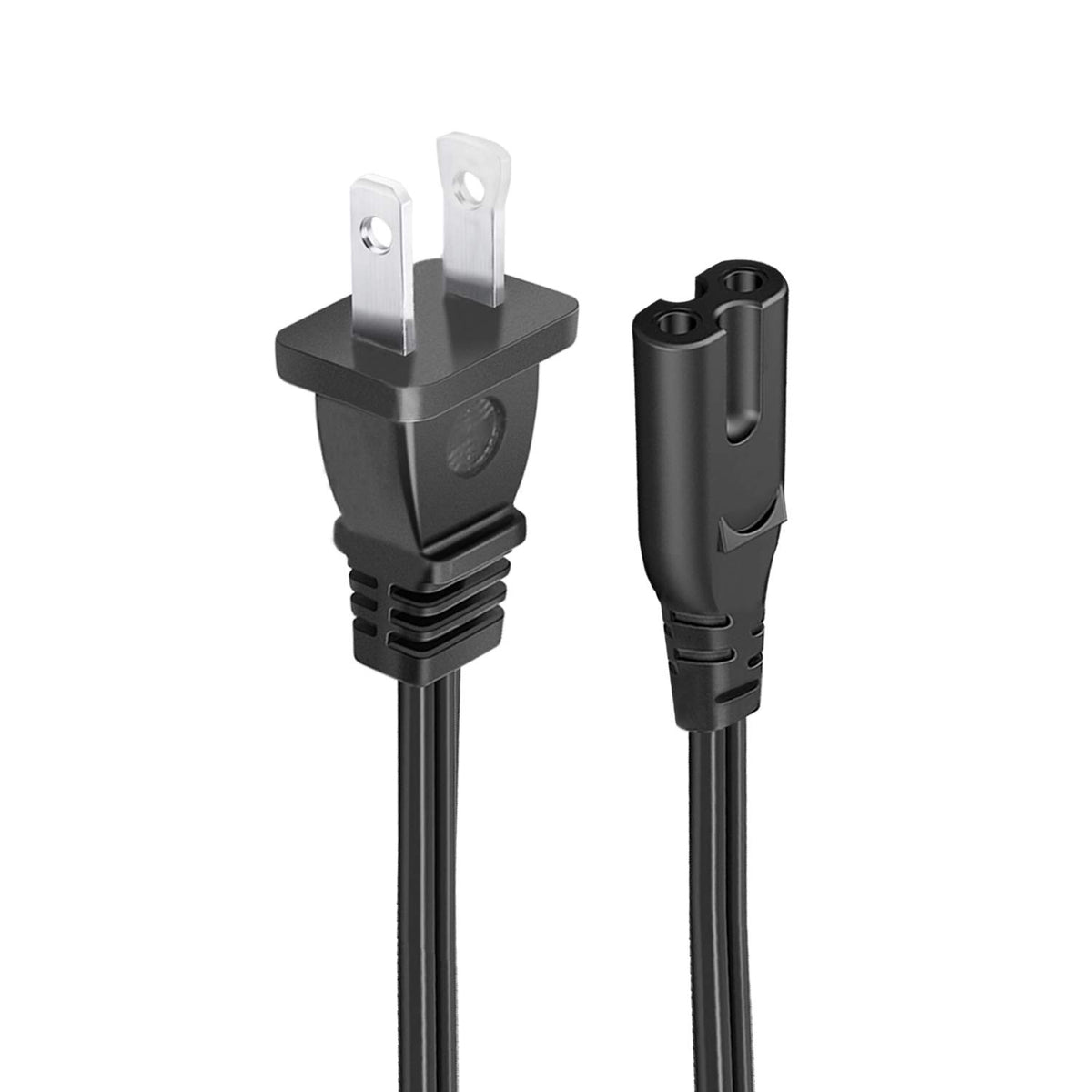 Trospow 8.2ft 2-prong power cord for HP Officejet Pro 8600 in use, easy replacement
