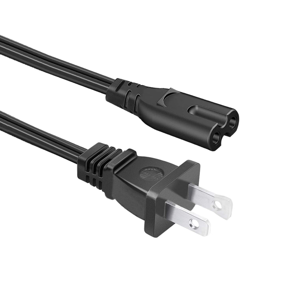 Trospow front view showing two-prong plug and C7 connector for easy replacement