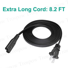 Trospow C7 IEC 2-prong connector, durable design for reliable printer power