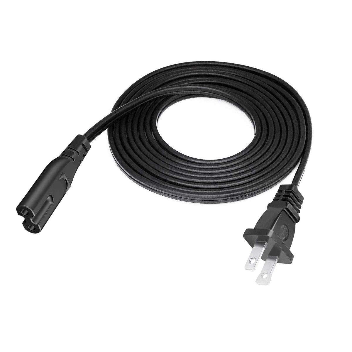 Trospow cable next to measuring tape showing 8.2ft length for flexible placement