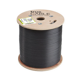 TRUECABLE RG6 75 ohm solid bare copper conductor for reliable data transfer