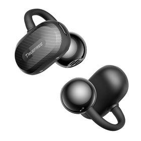 truefree C10 open-ear earbuds held in hand for comfortable daily wear