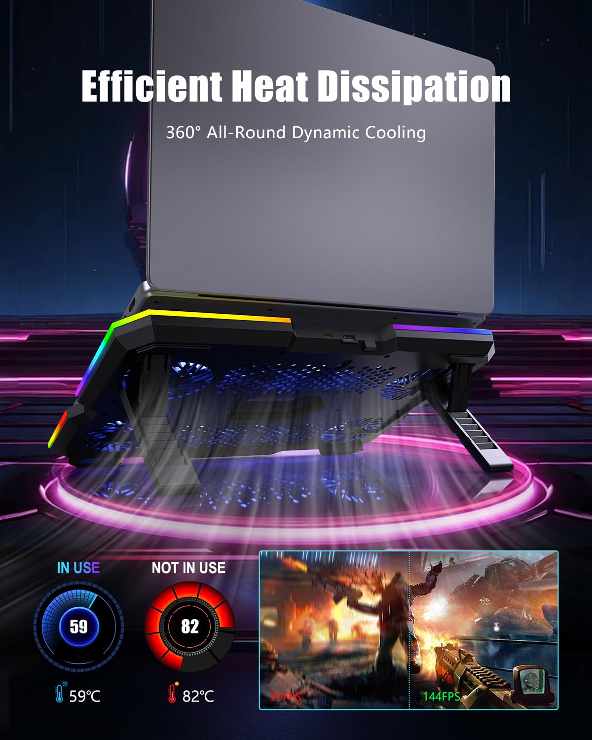 Trullypine LED display and dual USB ports providing easy control and extra connectivity
