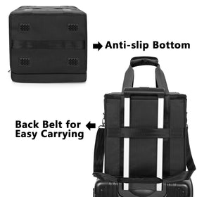 Trunab front pocket with cleaning kit and adapters, keeps accessories organized