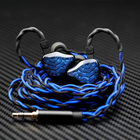 TRUTHEAR NOVA 2-pin cable assembly with flexible wiring for easy upgrades.