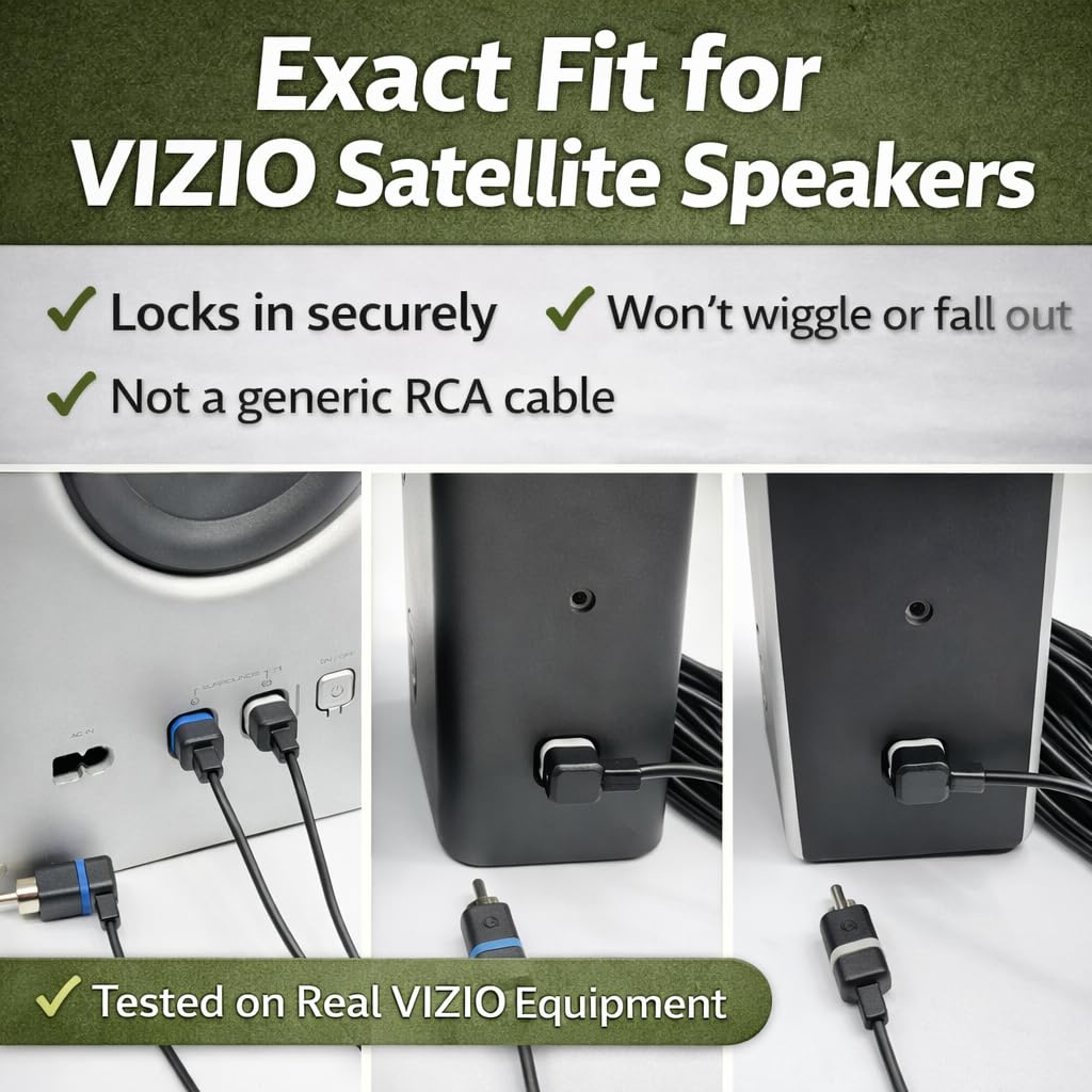 TRUVARO 20ft gray cable fits tight spaces while preserving audio across channels