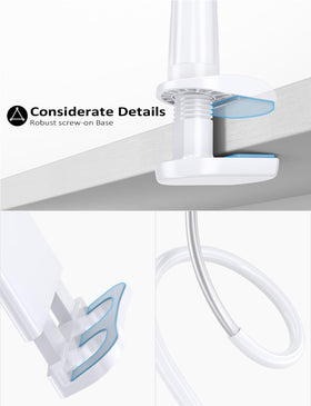 Tryone gooseneck aluminium alloy offers lasting support