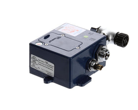 T&S Brass checkpoint sensor faucet control label emphasizing safety, reliability, and performance.