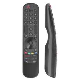 Tsinghcw LG remote front view shows ergonomic design for comfortable handling